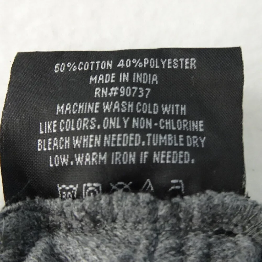True Religion Joggers Men's Size S Gray Logo Sweatpants Lounge Wear